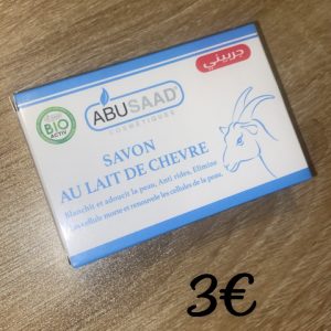 Savon au lait de chèvre