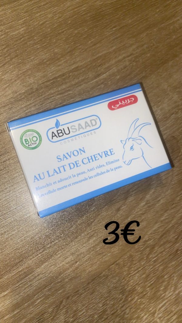Savon au lait de chèvre