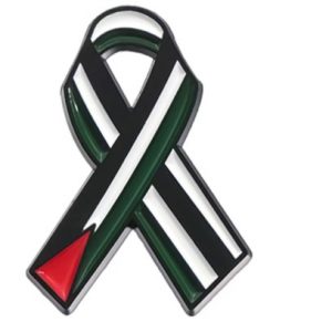 Pin’s Palestine ruban